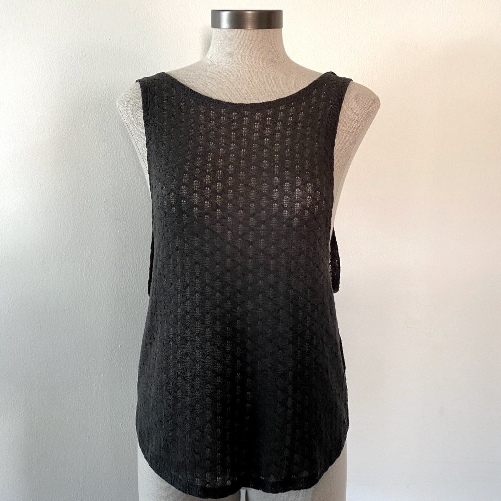 Garage gray tank top